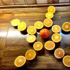 The thing I like most on winter time are... Oranges. :)