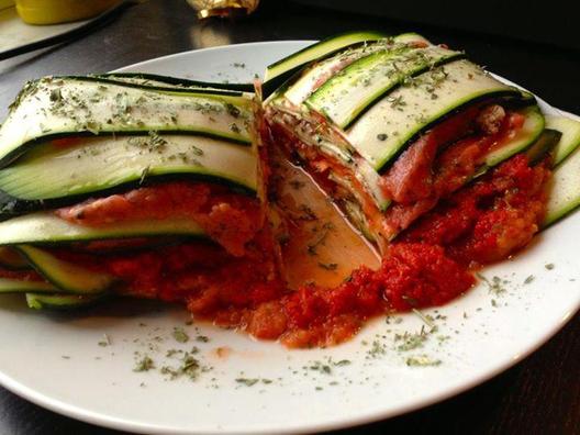 Raw vegan "Lasagna"